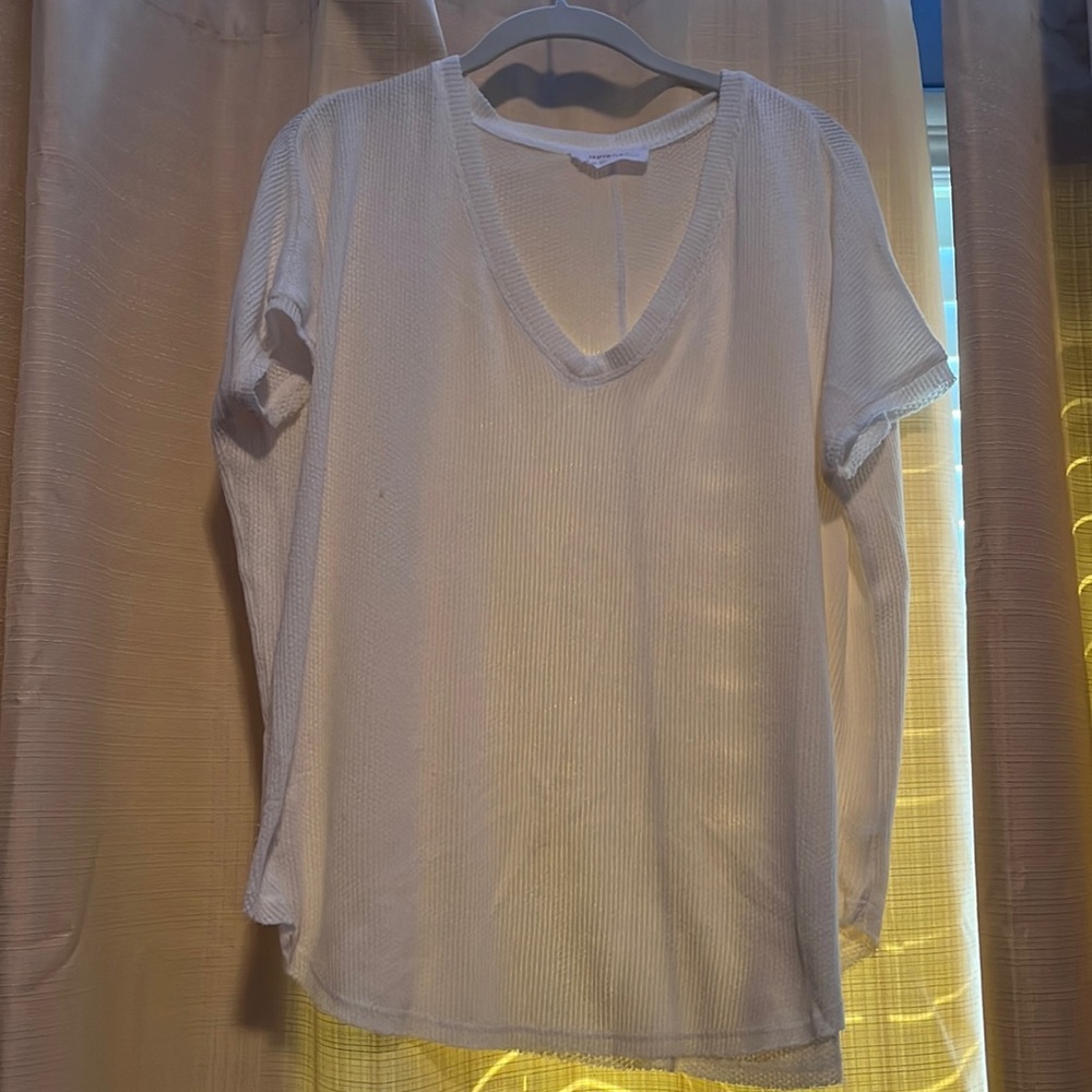 V-neck top